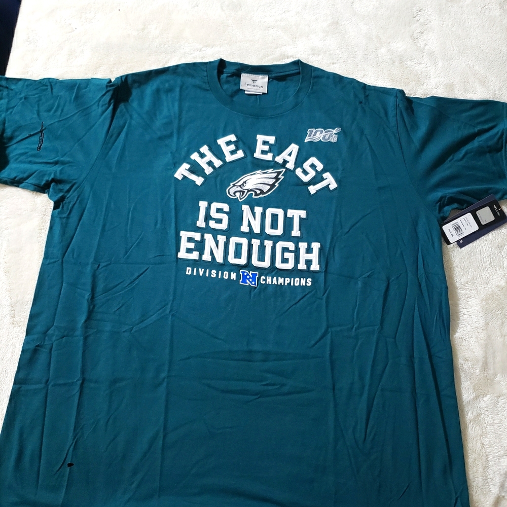 Mens xxl Fanatics Eagles NFC champs tee